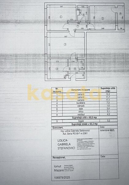 Sos. Colentina, Metrou Obor, apartament 3 camere 64 mp, mobilat.